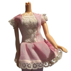 New Flair Fashions Boutique Fits Barbie Flair Sandi Totsy dress #21452 70s